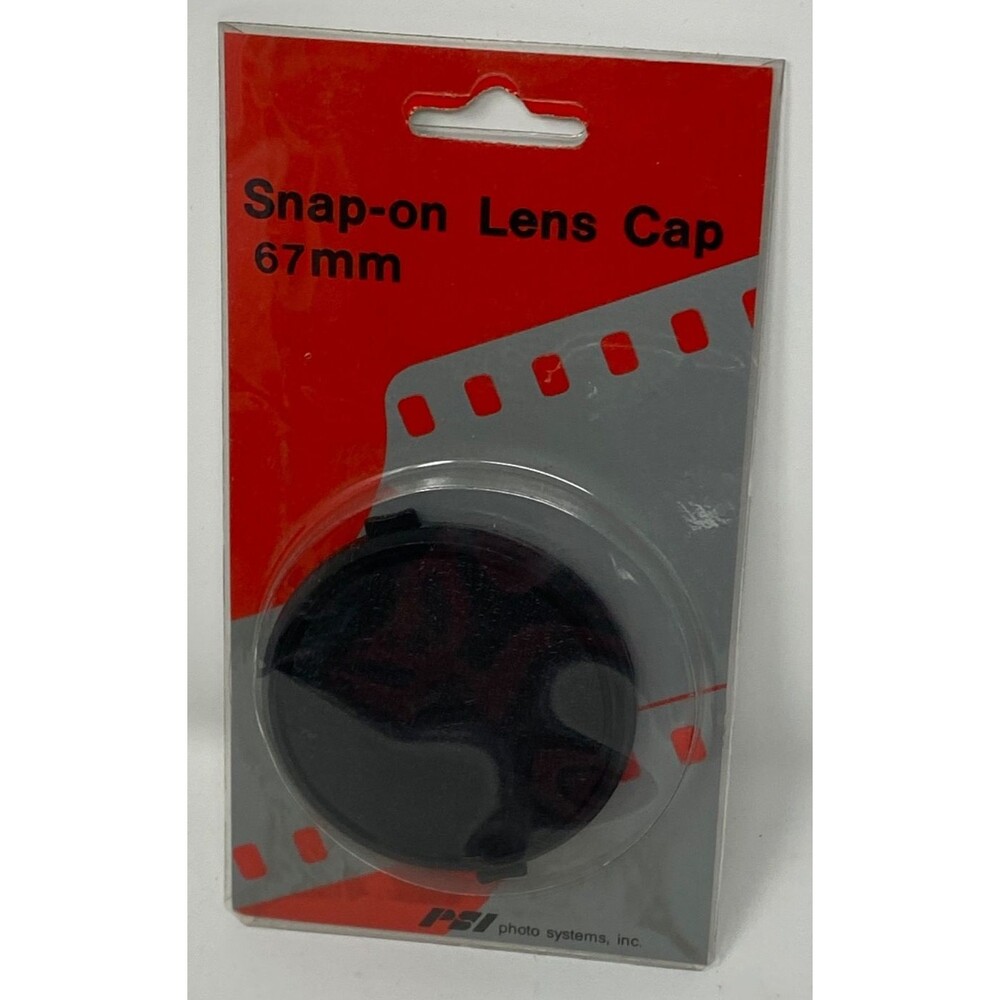 Lot of 10 - 67mm Snap-On Front Lens Cap NEW (in retail package peg-hanging card)